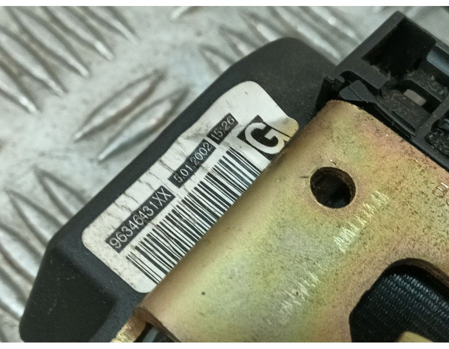 Recambio de cinturon seguridad delantero izquierdo para peugeot 307 (3a/c) 2.0 hdi 90 referencia OEM IAM 96346431XX  