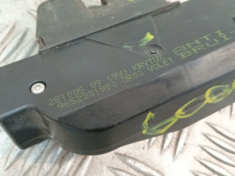 Recambio de cerradura maletero / porton para citroën xsara picasso (n68) 1.6 hdi referencia OEM IAM 9652301980  