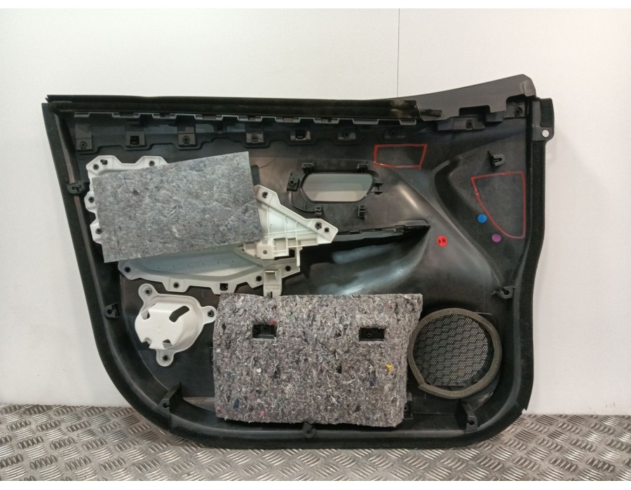 Recambio de guarnecido puerta delantera derecha para nissan micra v (k14) 1.0 12v cat referencia OEM IAM 809225FA0A  