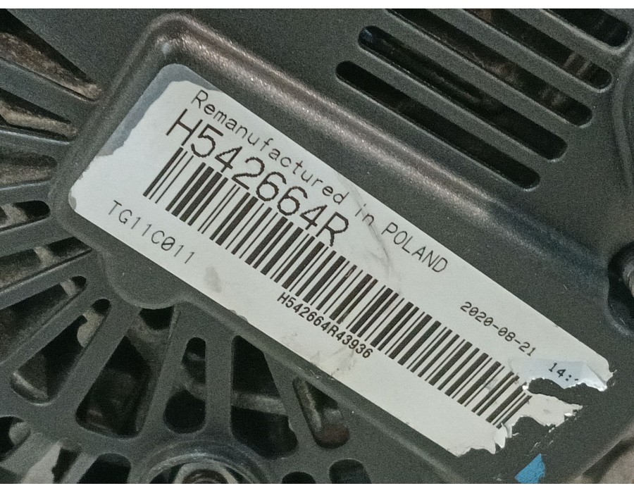 Recambio de alternador para renault grand scénic ii (jm0/1_) 1.5 dci (jm1e) referencia OEM IAM H542664R  