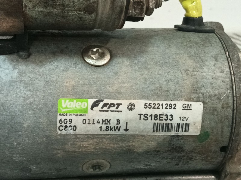 Recambio de motor arranque para opel corsa d referencia OEM IAM 55221292 TS18E33 