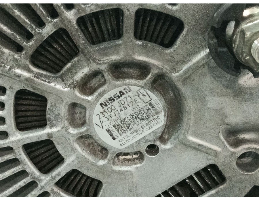 Recambio de alternador para nissan qashqai i (j10, nj10) 2.0 dci referencia OEM IAM 23100JD71A  