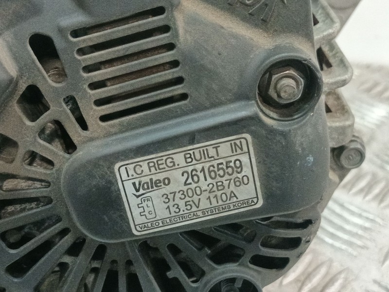 Recambio de alternador para hyundai ix20 (jc) 1.4 referencia OEM IAM 373002B760 2616559 