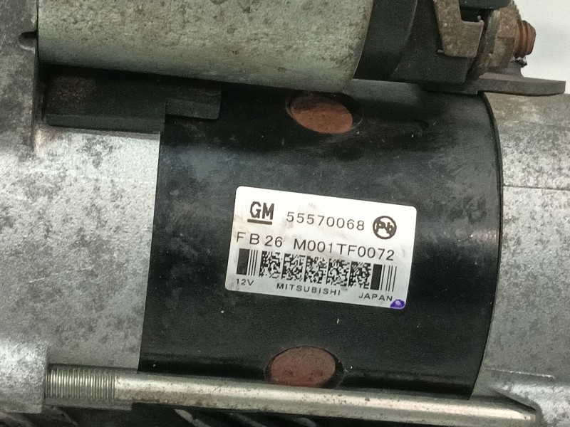 Recambio de motor arranque para opel astra j (p10) 1.6 cdti (68) referencia OEM IAM 55570068  