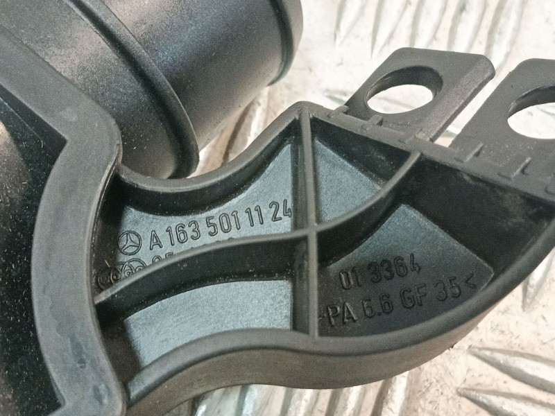 Recambio de tubo para mercedes-benz clase m (w163) ml 270 cdi (163.113) referencia OEM IAM A1635011124  