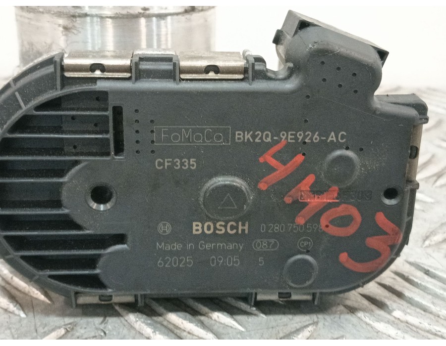Recambio de caja mariposa para citroën jumper iii furgoneta 2.2 hdi 130 referencia OEM IAM BK2Q9E926AC 0280750598 