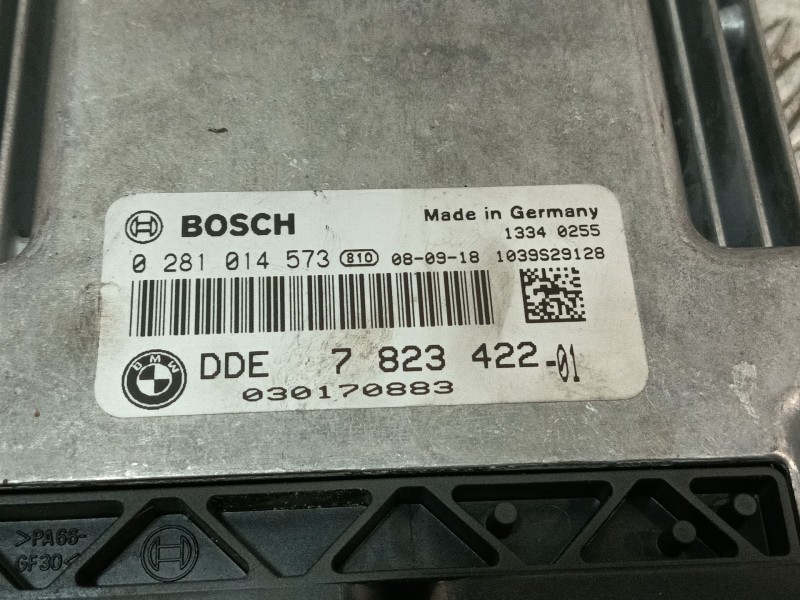 Recambio de centralita motor uce para bmw 1 (e81) 118 d referencia OEM IAM 782342201 0281014573 1039S29128
