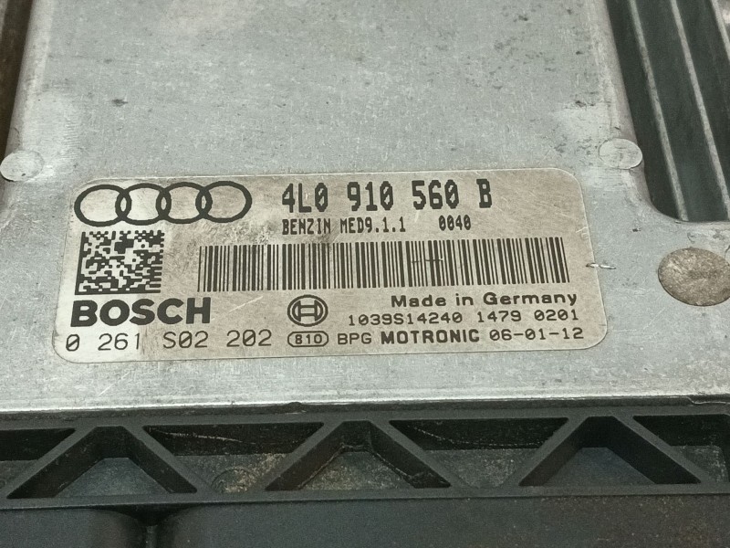 Recambio de centralita motor uce para audi q7 (4lb) 4.2 fsi quattro referencia OEM IAM 4L0910560B 0261S02202 