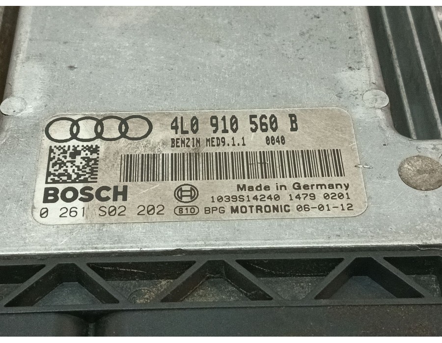 Recambio de centralita motor uce para audi q7 (4lb) 4.2 fsi quattro referencia OEM IAM 4L0910560B 0261S02202 