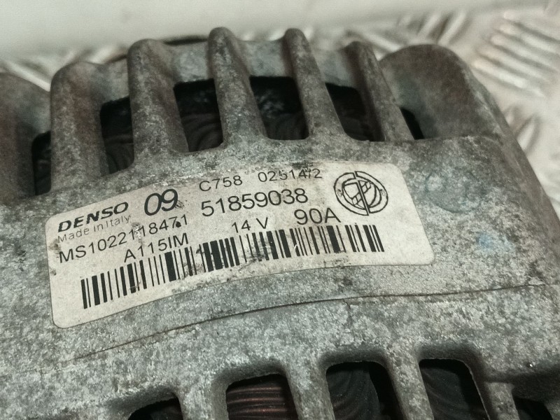 Recambio de alternador para fiat panda (312_, 319_) 1.2 (312pxa1a) referencia OEM IAM 51859038  