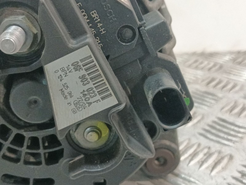 Recambio de alternador para audi a3 sportback (8pa) 2.0 tdi referencia OEM IAM 06F903023F 0124525066 