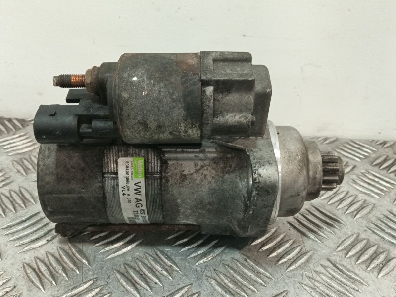 Recambio de motor arranque para seat leon (1p1) 1.9 tdi referencia OEM IAM 02Z911023H  
