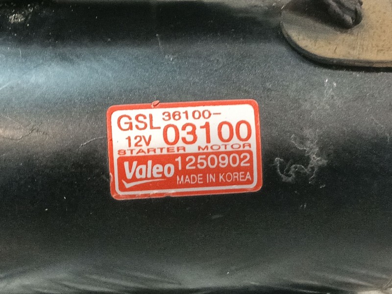 Recambio de motor arranque para hyundai i20 i (pb, pbt) 1.2 referencia OEM IAM 3610003100  