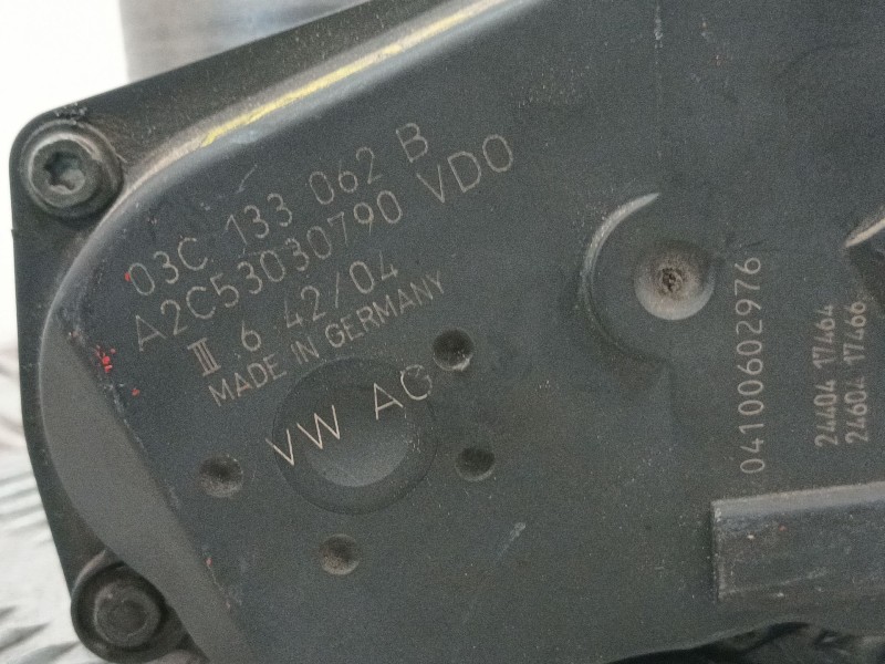 Recambio de caja mariposa para skoda fabia i (6y2) 1.4 16v referencia OEM IAM 03C133062B A2C53030790 
