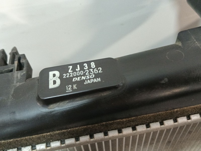 Recambio de radiador agua para mazda 2 (dy) 1.4 cd referencia OEM IAM 2220002362  