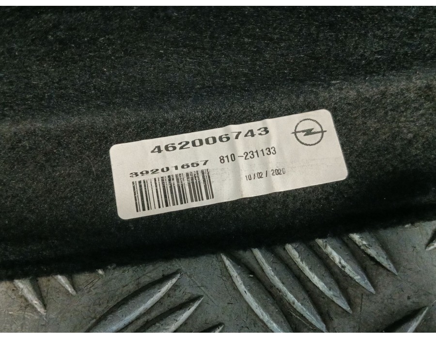 Recambio de bandeja trasera para opel crossland x / crossland (p17, p2qo) 1.2 (75) referencia OEM IAM 462006743 YQ006568YX 