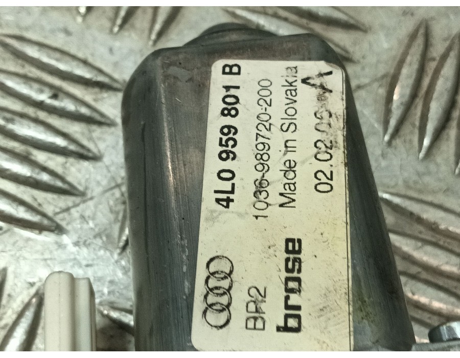 Recambio de elevalunas trasero izquierdo para audi q7 (4lb) 4.2 fsi quattro referencia OEM IAM 4L0839461A 4L0959801B 989720200