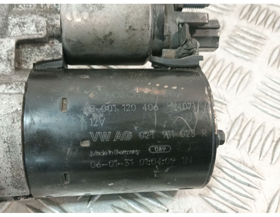 Recambio de motor arranque para volkswagen polo iv (9n_, 9a_) 1.4 16v referencia OEM IAM 02T911023R 0001120406 