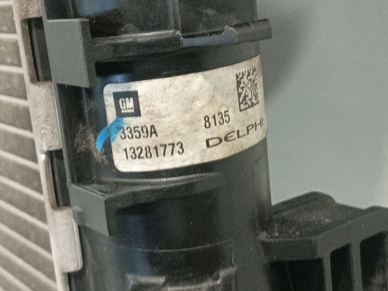 Recambio de radiador agua para opel astra j (p10) 1.6 cdti (68) referencia OEM IAM 39074655 13281773 