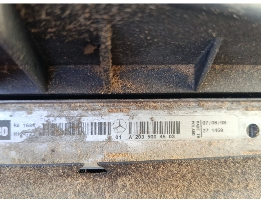 Recambio de radiador agua para mercedes-benz slk (r171) 200 kompressor (171.445) referencia OEM IAM 2035000503  