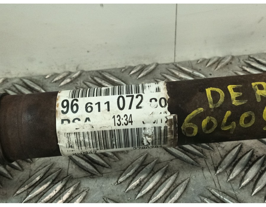 Recambio de transmision delantera derecha para peugeot 308 sw i (4e_, 4h_) 1.6 hdi referencia OEM IAM 9661107280  