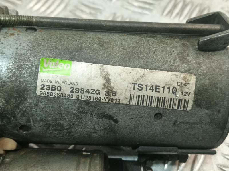 Recambio de motor arranque para citroën xsara picasso (n68) 1.6 hdi referencia OEM IAM 9688268480 9688268580 