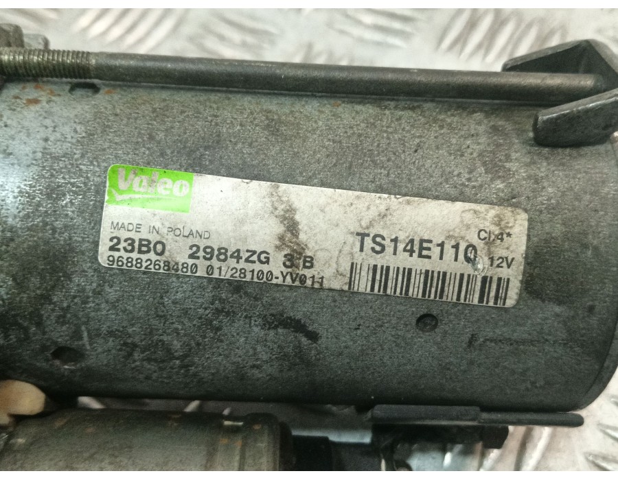 Recambio de motor arranque para citroën xsara picasso (n68) 1.6 hdi referencia OEM IAM 9688268480 9688268580 