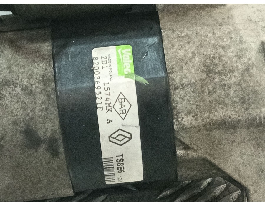 Recambio de motor arranque para renault wind (e4m_) 1.2 tce 100 (e4mf) referencia OEM IAM 8200369521F 233008504R 