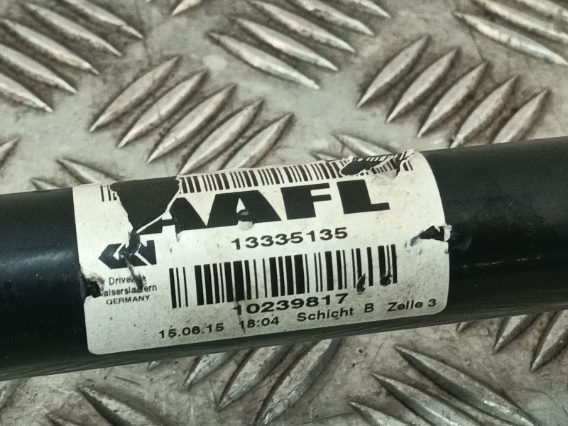 Recambio de transmision delantera izquierda para opel astra j (p10) 1.6 cdti (68) referencia OEM IAM 13335135  