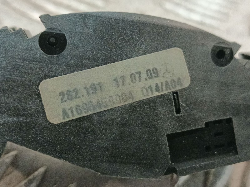 Recambio de mando control velocidad para mercedes-benz clase a (w169) referencia OEM IAM A1695450004  