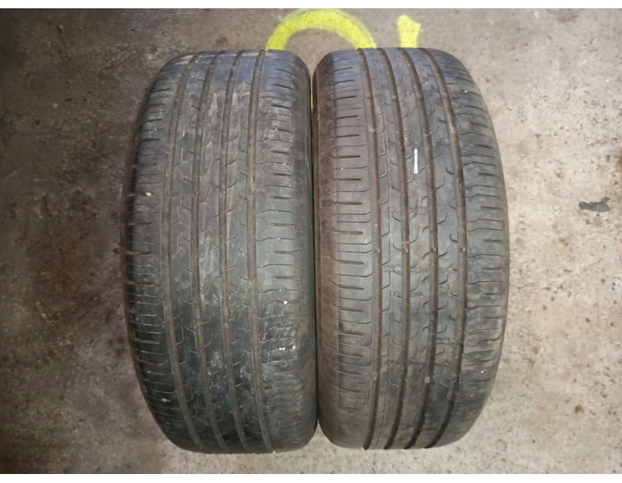 Recambio de neumatico pareja para neumatico neumatico ocasion referencia OEM IAM 215/50/18 96V CONTINENTAL ECOCONTACT 6 21550189
