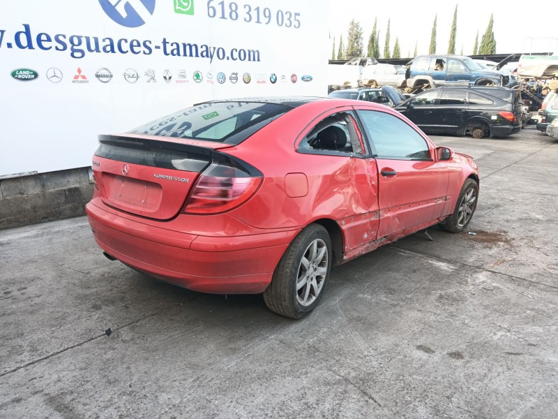 mercedes-benz clase c coupé (cl203) del año 2002