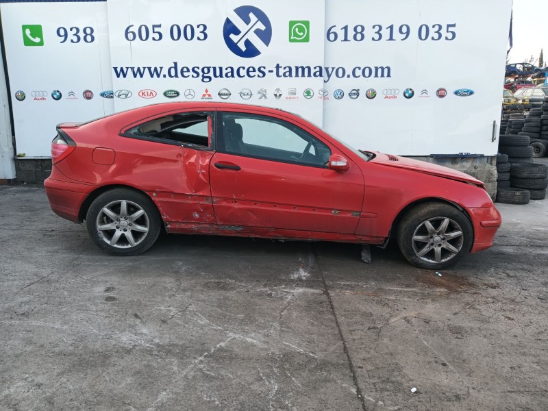 mercedes-benz clase c coupé (cl203) del año 2002