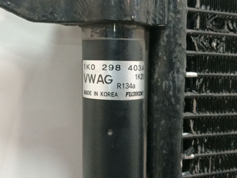 Recambio de condensador / radiador aire acondicionado para seat leon (1p1) 1.9 tdi referencia OEM IAM 1K0820411Q  