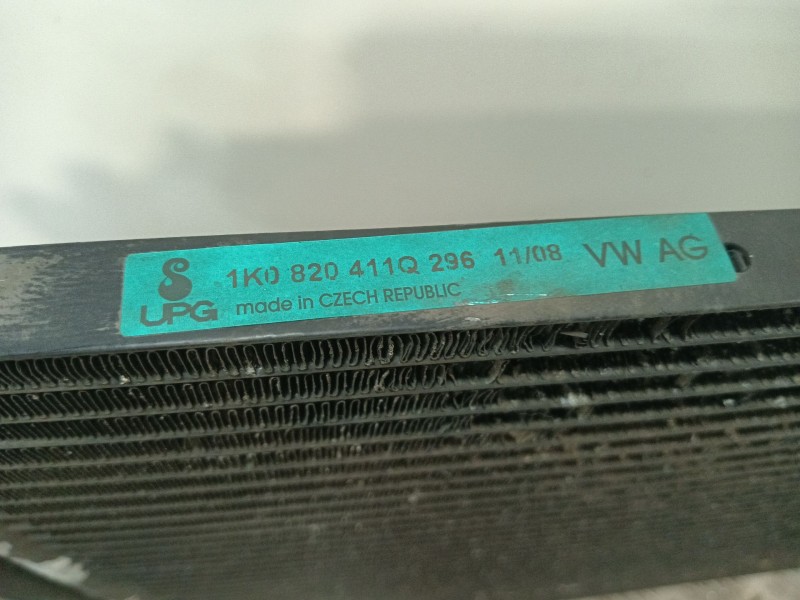 Recambio de condensador / radiador aire acondicionado para seat leon (1p1) 1.9 tdi referencia OEM IAM 1K0820411Q  