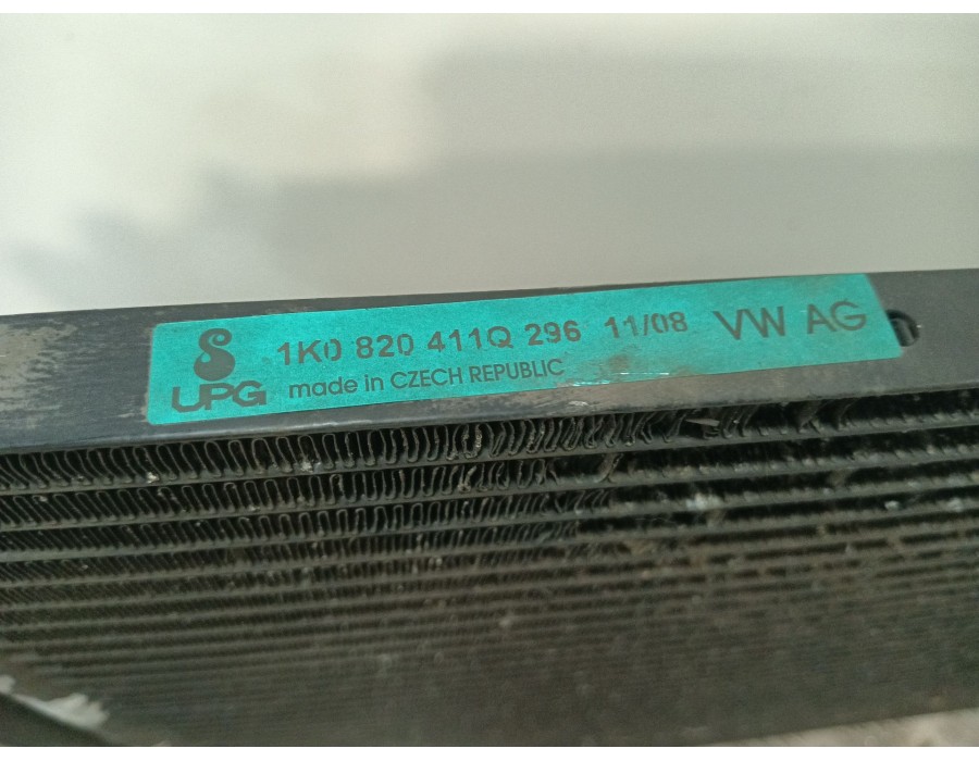 Recambio de condensador / radiador aire acondicionado para seat leon (1p1) 1.9 tdi referencia OEM IAM 1K0820411Q  