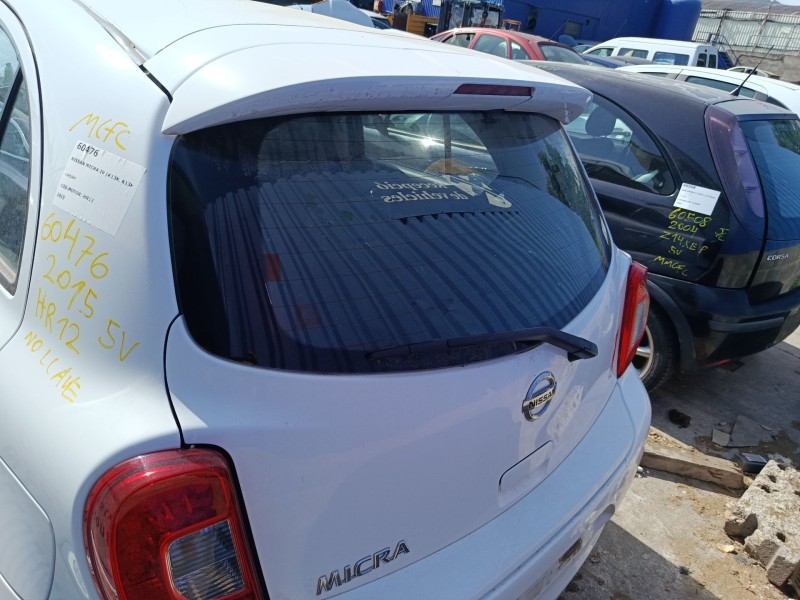 Recambio de porton trasero para nissan micra iv (k13k, k13kk) 1.2 referencia OEM IAM K010M1HBMA  