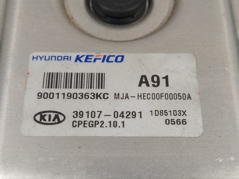 Recambio de centralita motor uce para kia picanto (ja) 1.0 cat referencia OEM IAM 3910704291  9001190363KC
