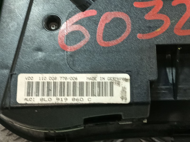 Recambio de cuadro instrumentos para audi a3 (8l1) 1.8 t referencia OEM IAM 8L0919860C  