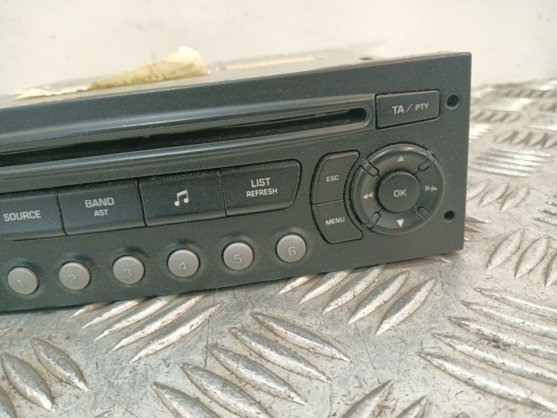 Recambio de sistema audio / radio cd para peugeot 307 (3a/c) 1.6 16v referencia OEM IAM 9659139977 7645038392 