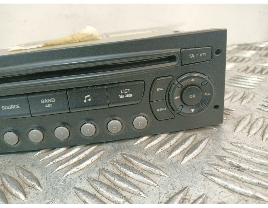 Recambio de sistema audio / radio cd para peugeot 307 (3a/c) 1.6 16v referencia OEM IAM 9659139977 7645038392 