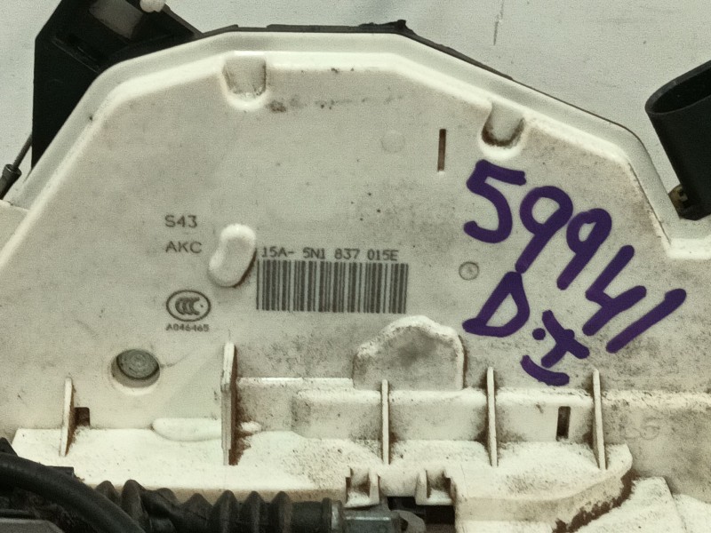 Recambio de cerradura puerta delantera izquierda para seat ibiza iv (6j5, 6p1) 1.4 referencia OEM IAM 5N1837015E  