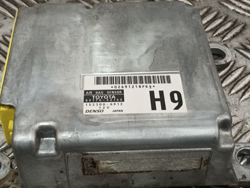 Recambio de centralita airbag para toyota rav 4 (a2) 2.0 turbodiesel cat referencia OEM IAM 1523006912 8917042160 