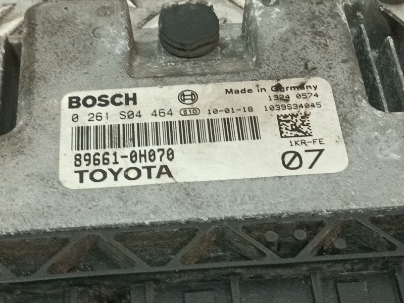Recambio de centralita motor uce para toyota aygo (_b1_) 1.0 (kgb10_) referencia OEM IAM 896610H070 0261S04464 