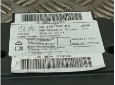 Recambio de centralita airbag para opel crossland x / crossland (p17, p2qo) 1.2 (75) referencia OEM IAM 9825276280   2