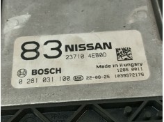 Recambio de centralita motor uce para nissan qashqai ii (j11, j11_) 1.6 dci all mode 4x4-i referencia OEM IAM 237104EB0D 0281031 2