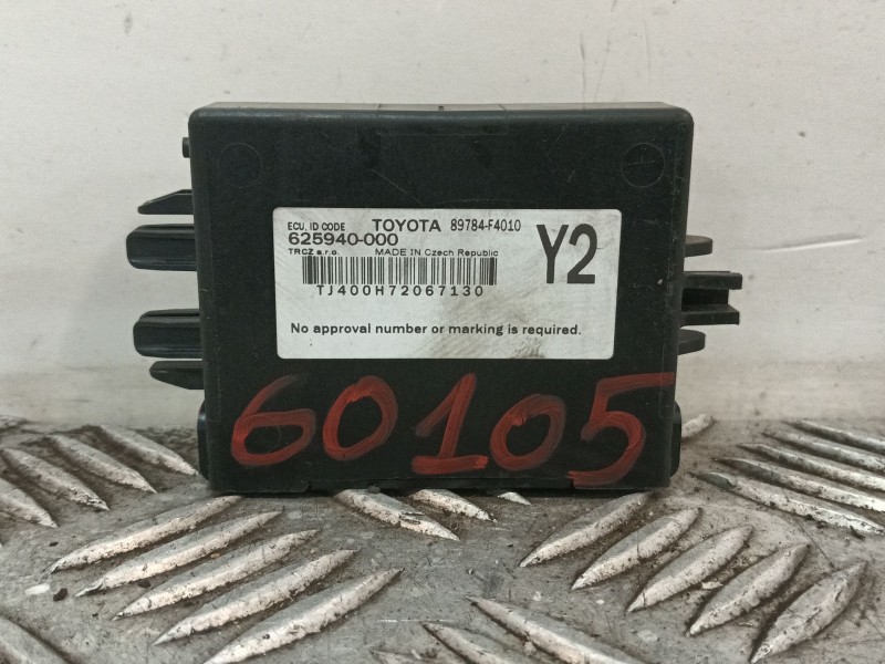 Recambio de modulo electronico para toyota c-hr (_x1_) 1.8 hybrid (zyx10_, zyx11_) referencia OEM IAM 625940000 89784F4010 