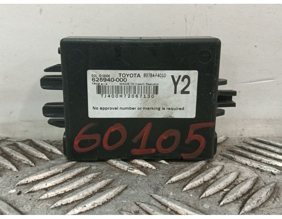 Recambio de modulo electronico para toyota c-hr (_x1_) 1.8 hybrid (zyx10_, zyx11_) referencia OEM IAM 625940000 89784F4010 