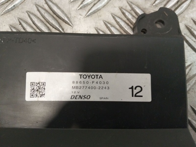 Recambio de modulo electronico para toyota c-hr (_x1_) 1.8 hybrid (zyx10_, zyx11_) referencia OEM IAM 88650F4030  