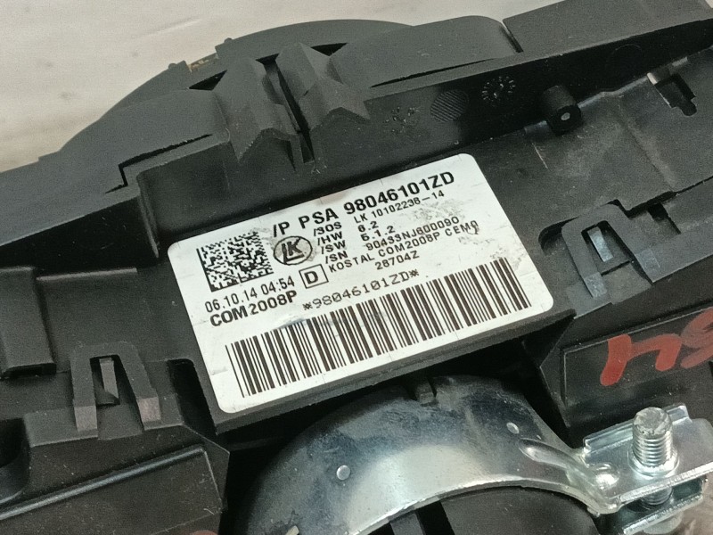 Recambio de mando multifuncion para citroën c4 cactus 1.2 vti 82 referencia OEM IAM 98046101ZD  
